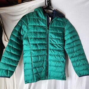 Amazon Essentials Boys Lightweight Water-Resistant Packable Puffer - Size 10 L